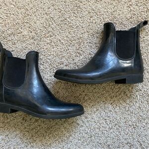 Sam Edelman Black Rain Boots